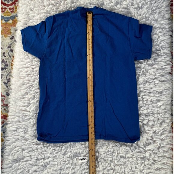 Kerusso T-Shirt Christian Men's XS Blue Mayo Light Shine for Jesus Spread - Picture 4 of 4